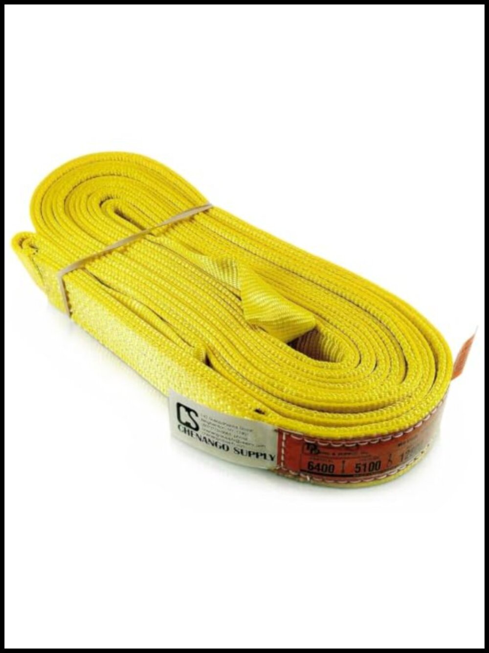 2 Ply Twisted Eye Nylon Lifting Sling Heavy Duty 2in x 20ft